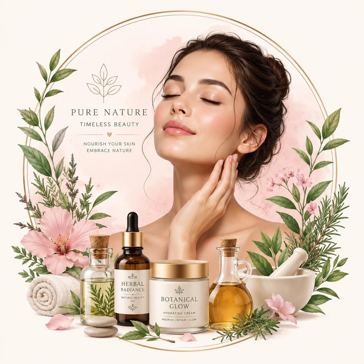 Herbal cosmetics